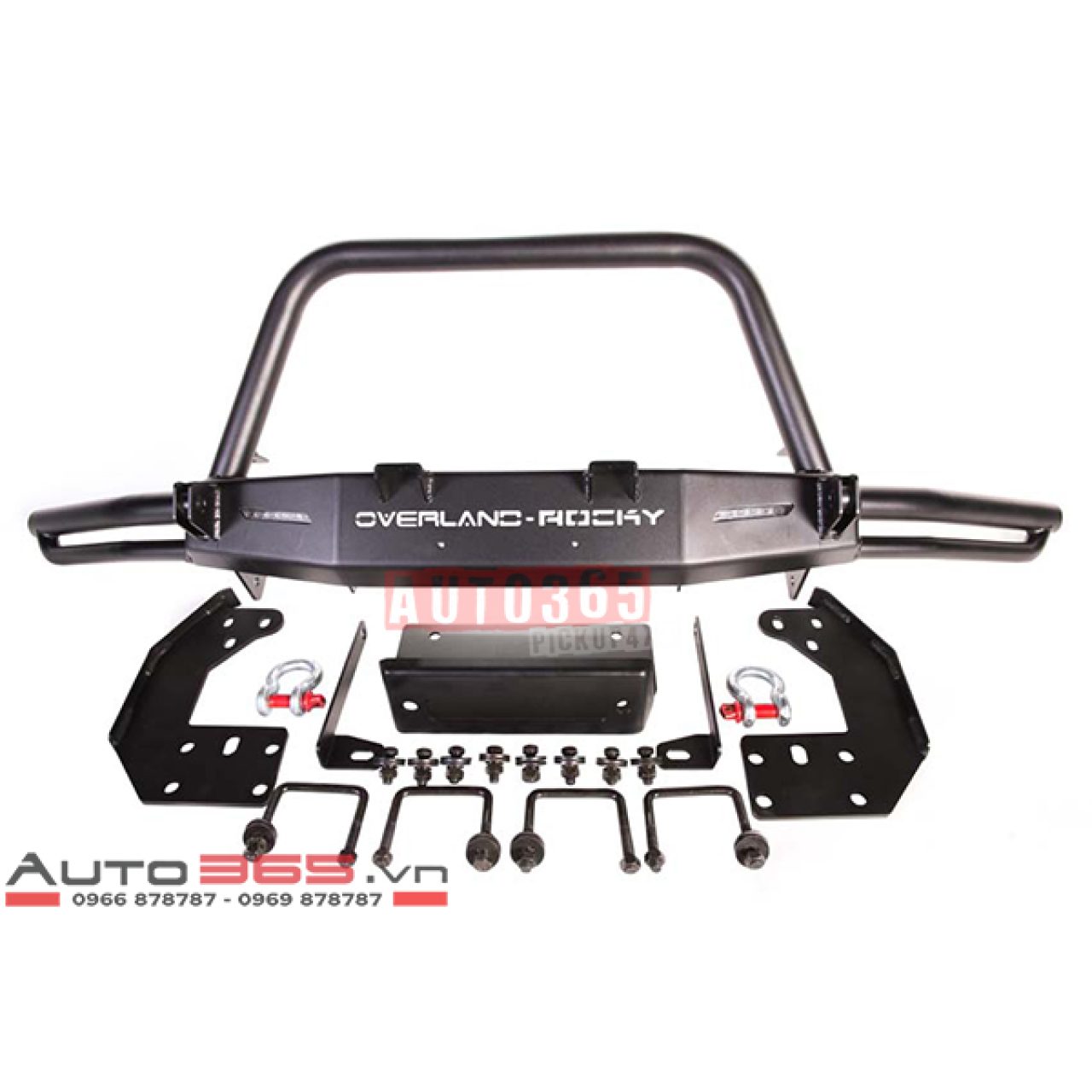 CẢN TRƯỚC OVERLAND ROCKY PLUS CHO XE BÁN TẢI FORD RANGER - Hình 1